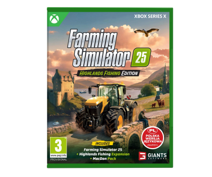 Gra Xbox Series X Xbox Farming Simulator 25: Highlands Fishing Edition